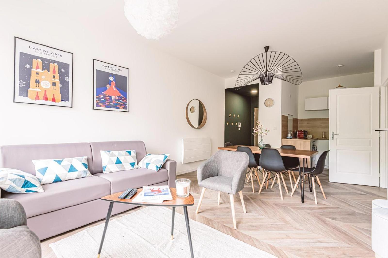 Ferienwohnung Henri Au Pied De La Cathedrale. Reims Exterior foto